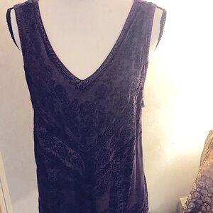 Beautiful Purple sleeveless top